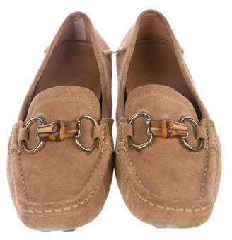 Gucci Horsebit Round-Toe Loafers