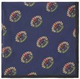 Thumbnail for your product : Burberry Archive Logo Print Silk Pocket Square