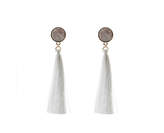 Thumbnail for your product : Oasis DISC TASSEL EARRINGS