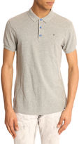 Thumbnail for your product : Marc by Marc Jacobs Collar Stand Grey Classic Polo