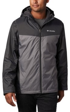 big & tall columbia weather drain rain jacket