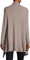 Thumbnail for your product : Bobeau Asymmetric Mid-Length One-Button Cardigan