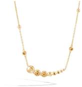 Thumbnail for your product : John Hardy Hammered Necklace With Diamonds