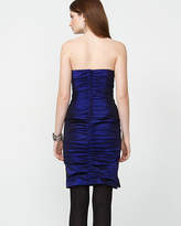 Thumbnail for your product : Le Château Ruched Taffeta Cocktail Dress