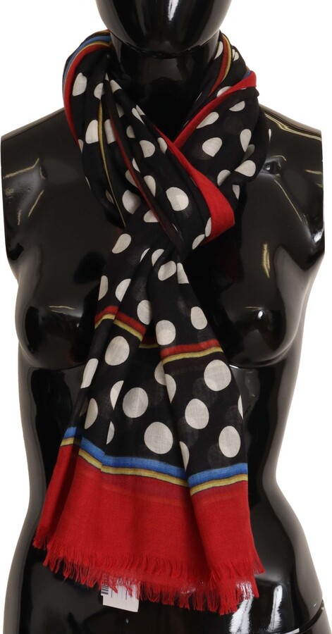 Polka Dot Silk Scarf | Shop The Largest Collection | ShopStyle