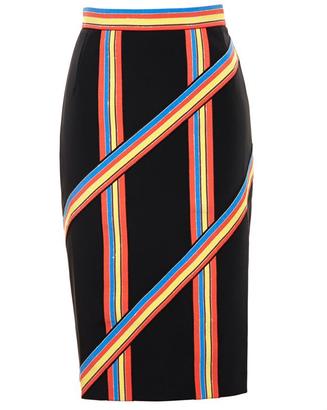 Peter Pilotto Stripe Detail Pencil Skirt