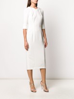 Thumbnail for your product : Talbot Runhof Fitted Midi Dress