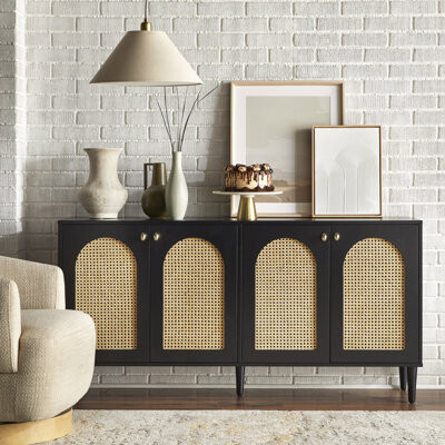 TMS Montello Cane Door Sideboard
