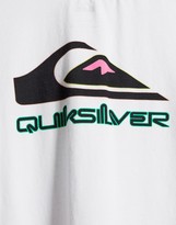 Thumbnail for your product : Quiksilver standard cropped t-shirt in white