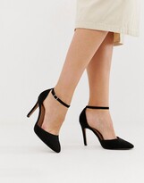 Thumbnail for your product : ASOS DESIGN Wide Fit Playground high heels