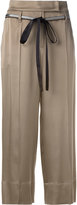 Brunello Cucinelli - belted cropped 