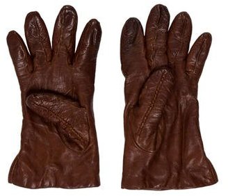 Loro Piana Leather Driving Gloves