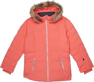 Spyder Atlas Synthetic Down Jacket (Big Kids) (Tundra) Girl's Clothing