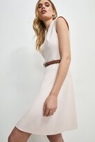 Thumbnail for your product : Karen Millen Relaxed Tailored Belted A Line Dress