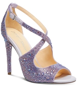 blue by betsey johnson jude evening flats