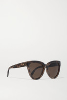 Thumbnail for your product : Le Specs Liar Lair Cat-eye Tortoiseshell Acetate Sunglasses