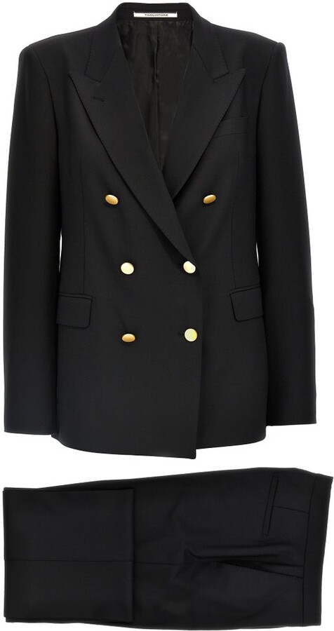 Tagliatore Double-Breasted Long-Sleeved Suit
