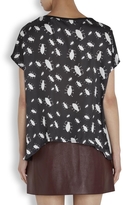 Thumbnail for your product : Rotten Roach Black roach print T-shirt