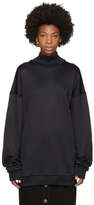 Thumbnail for your product : Marques Almeida Black French Terry Turtleneck