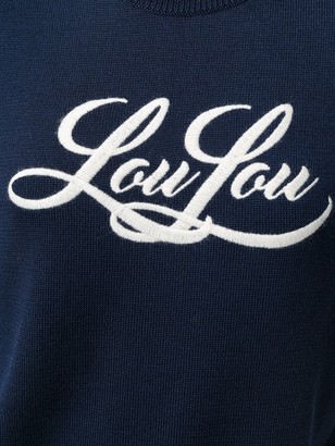 Saint Laurent Lou Lou knitted jumper