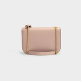 Thumbnail for your product : Valentino Vlock Small Chain Shoulder Bag In Cinnamon Pink And Red Calfskin