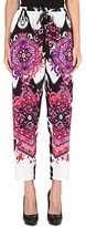 Thumbnail for your product : Emilio Pucci Printed tapered silk trousers