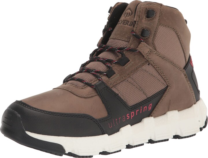 Wolverine Men's Rev UltraSpring DuraShocks Vent Mid Industrial Boot