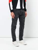 Thumbnail for your product : Philipp Plein distressed straight-leg jeans