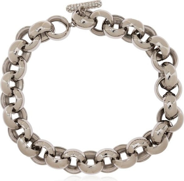 Marni Embellished Chain Wraparound Necklace