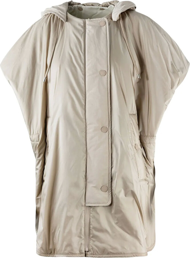 Weekend Max Mara Hooded Short-Sleeve Jacket