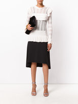 Thumbnail for your product : Temperley London Cypre pointelle frill top