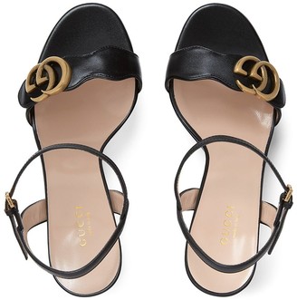 Gucci Platform sandal with Double G