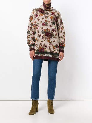 Antonio Marras oversized floral sweater