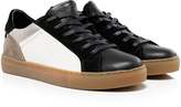 Thumbnail for your product : Crime London Suede & Leather Suspect Trainers