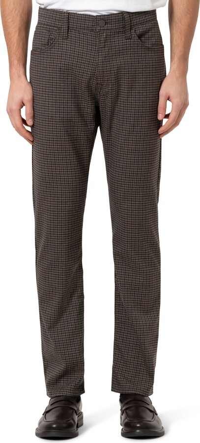 34 Heritage Courage Check Straight Leg Pants