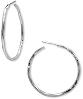 Thumbnail for your product : Argento Vivo 37 Argento Vivo Hammered Hoop Earrings