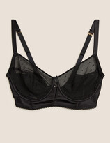 Thumbnail for your product : Marks and Spencer Spot Embroidery Non Padded Balcony Bra F-H