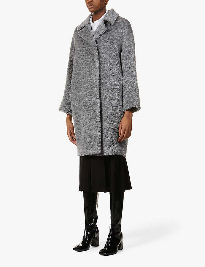 Max Mara Gino oversized wool-blend coat - ShopStyle