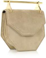 Thumbnail for your product : M2Malletier Mini Amor Fati Hazelnut Suede Crossbody Bag