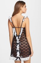 Thumbnail for your product : Jonquil 'Fifi' Bow Detail Lace Chemise