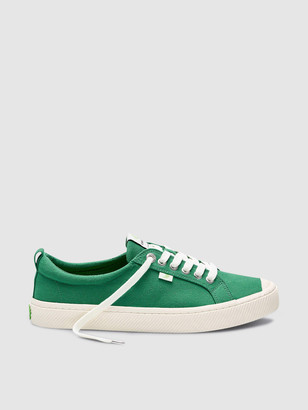 green canvas shoes mens