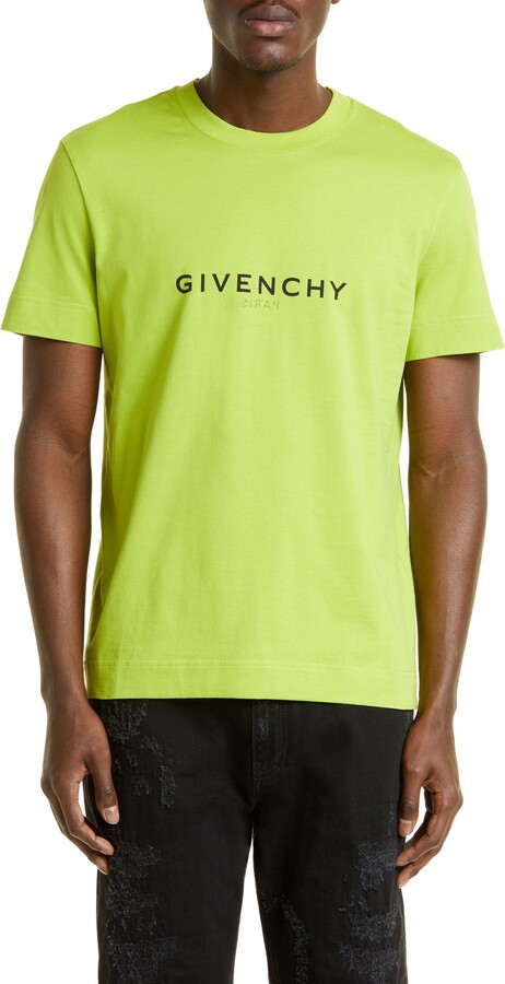 Givenchy Men's Yellow T-shirts | ShopStyle