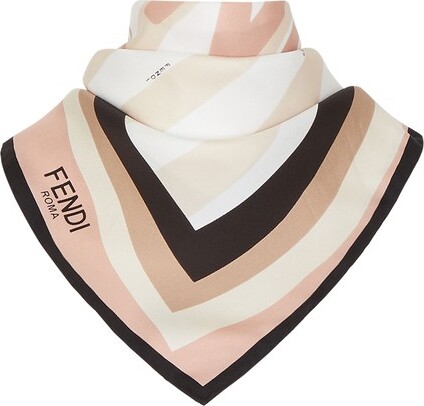Fendi Pequin Foulard - ShopStyle Scarves & Wraps