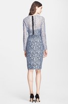 Thumbnail for your product : Lela Rose Two-Piece Lace Sheath Dress