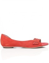 Thumbnail for your product : Bruno Premi Women's Suede Studded Shoes