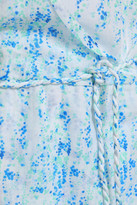 Thumbnail for your product : Heidi Klein Printed Cotton-gauze Coverup