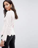 Thumbnail for your product : Ted Baker Bobbe Peplum Knitted Sweater
