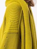 Thumbnail for your product : Proenza Schouler White Label Detachable Scarf Knit Jumper