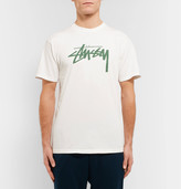 Thumbnail for your product : Stussy Slim-Fit Printed Cotton-Jersey T-Shirt