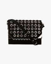 Thumbnail for your product : Barbara Bui Suede Grommet Crossbody